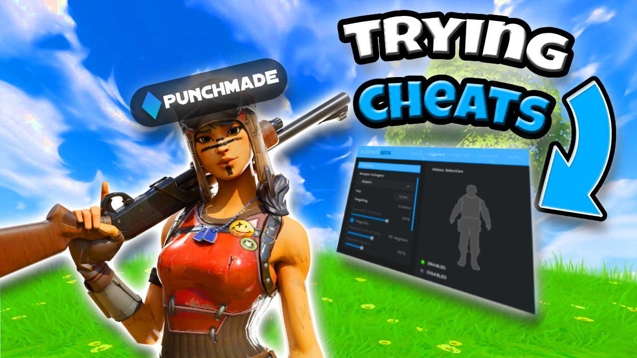 Load video: Trying CHEATS in Fornite Season 4 😈